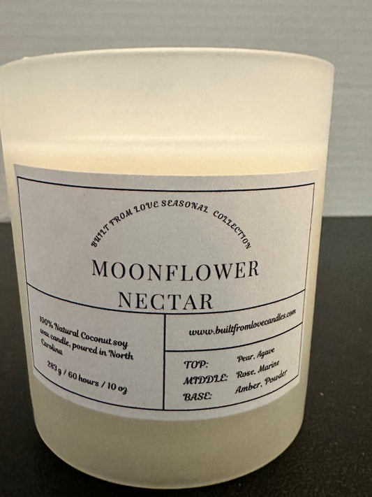 Moonflower Nectar 10oz- Scented Candle- Seasonal Collection